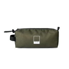 PANTONE™ Urban School Office Supplies, Pencil Case Girls Boys 20.5 x 7.5 x 6 Polyester for Office and Stationery, Small School Case Back to School, Large School Pencil Case, Practical Zip