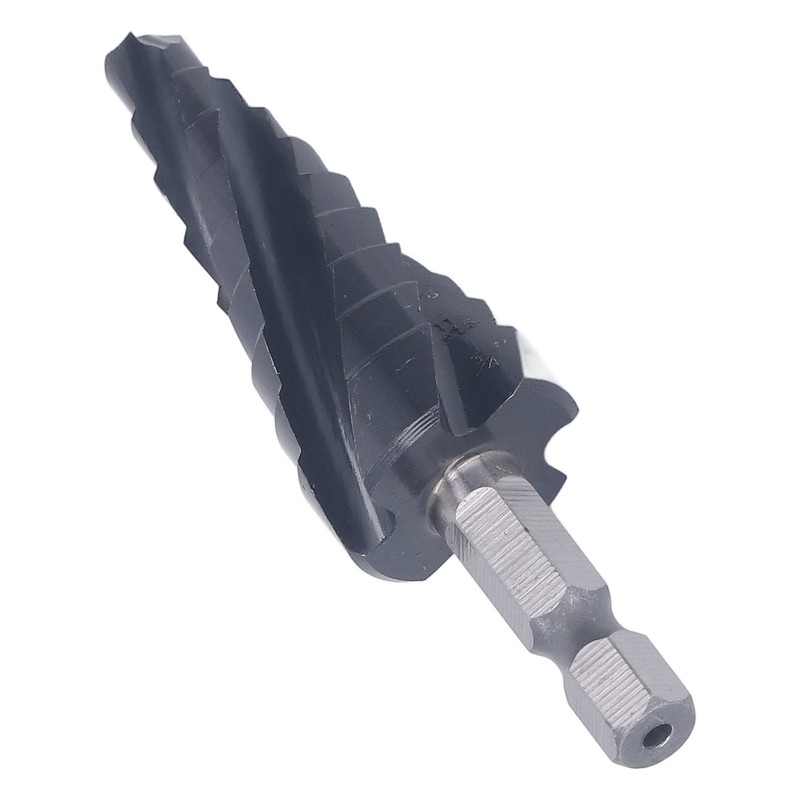 1/4in Shank Spiral Groove Step Drill Bit M35 Cobalt 4