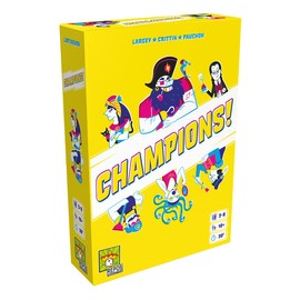 Repos Production, Champions!, Party Game, Card Game, 3-8 Players, From 10+ Years, 30 Minutes, German