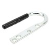 Trailer Coupler Lift Handle Galvanized Steel Rubber Tongue Handle for