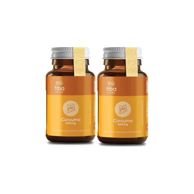 Cúrcuma 500 mg + Pimienta Negra DUO TIBA SALUD