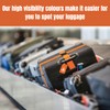 2 Luggage Straps, 2 Luggage Tags and 2 Suitcase Locks,