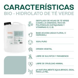 Hidrolato De Té Verde Facial Orgánico 5 L