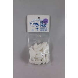 B2 Squid Soft Mini Squid Body 3" 10pc per Pack (White)