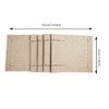Handmade Hemstitched Natural Rectangle Lace Table Runners, Dining Festival Holiday