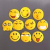 12PCS Emoji Fridge Magnets Refrigerator Funny Fridge Magnets Cute Magnets