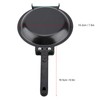 HAOHIZE Double Frying Pan, Double Side Steel Coating Flip Pancake