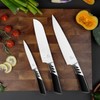 CHUSHIJI Kitchen Knives,Kitchen Knives Set of 3,Stainless Steel Kitchen Knife