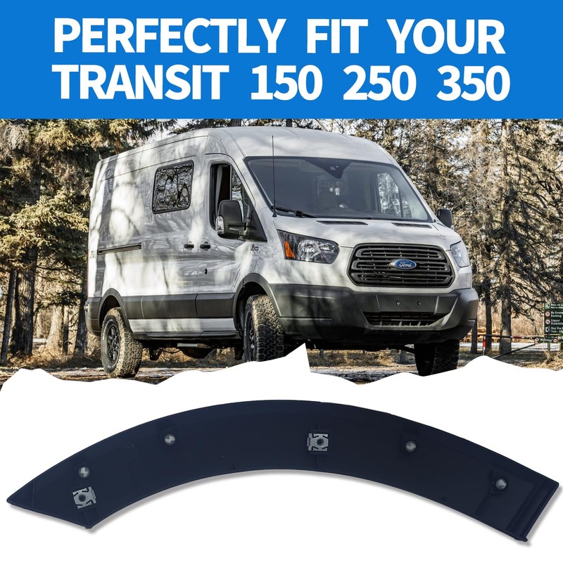 Spwrney Front Passenger Right Side Fender flare Molding for 2015-2023