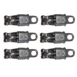 Derby Originals Set of 6 Panic Snaps for Lead Ropes, Lunge Lines, Trailer Ties, and Equestrian Use – Durable Clips for Horse Stalls and Tack