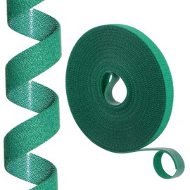 Soniuong Plant Ties,Garden Tape for Plant,Reusable Adjustable Thicker Support for Growing Flowers,Tomato,Vines,Tree,Strong Grip,Tomato Vines Indoor Outdoor,16.4 ft x 0.47 Inch,1 roll