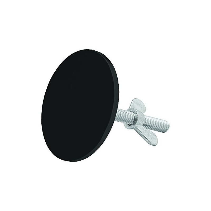 Westbrass 2" Kitchen Sink Hole Cover, Matte Black, D202-62