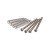 YJB PARTS Humbucker Pickup Screw Spring Set 4pcs/set (mm, Nickel