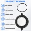 SZQBZMJ 17307-0111S Trap Cover Assembly with O-Ring Compatible with Pentair