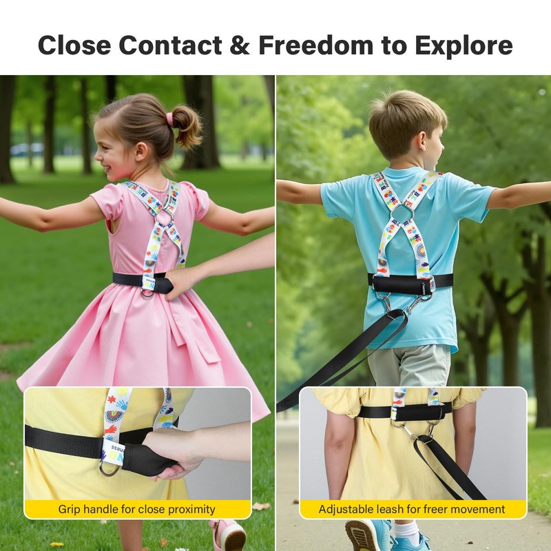 Safety Walking Harness and Leash for Autism & Special Needs
