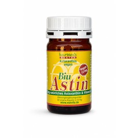 Astaxanthin - from Hawaii - BiuAstin vegan - 50 capsules with 12 mg natural astaxanthin - the original: Ivarsson's BiuAstin