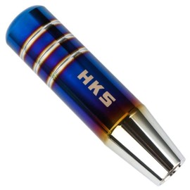 HKS Aluminum Burnt Blue Universal Gear Shift Knob Shifter Lever Head -13CM