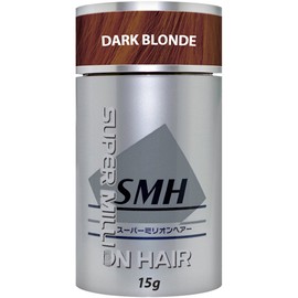 Super Million Hair - 1 x 15g Hair Building Fibres - No.4 Dark Blonde