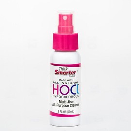 Think Smarter Products 2oz HOCl - | - Hypochlorous Spray | Multi-Use Spray - Made with Himalayan Minerals:_2oz HOCl Single Unit