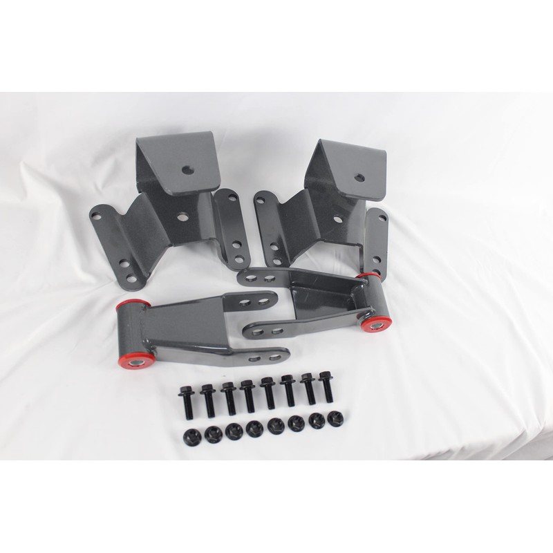 BST BSSP 4" Lowering Drop Set Spring Shackle and Hanger