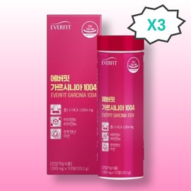Natural Plus Everfit Garcinia 1004, 112 tablets (3), 168-day supply / 내츄럴플러스 에버핏 가르시니아 1004 112정 3개 168일분