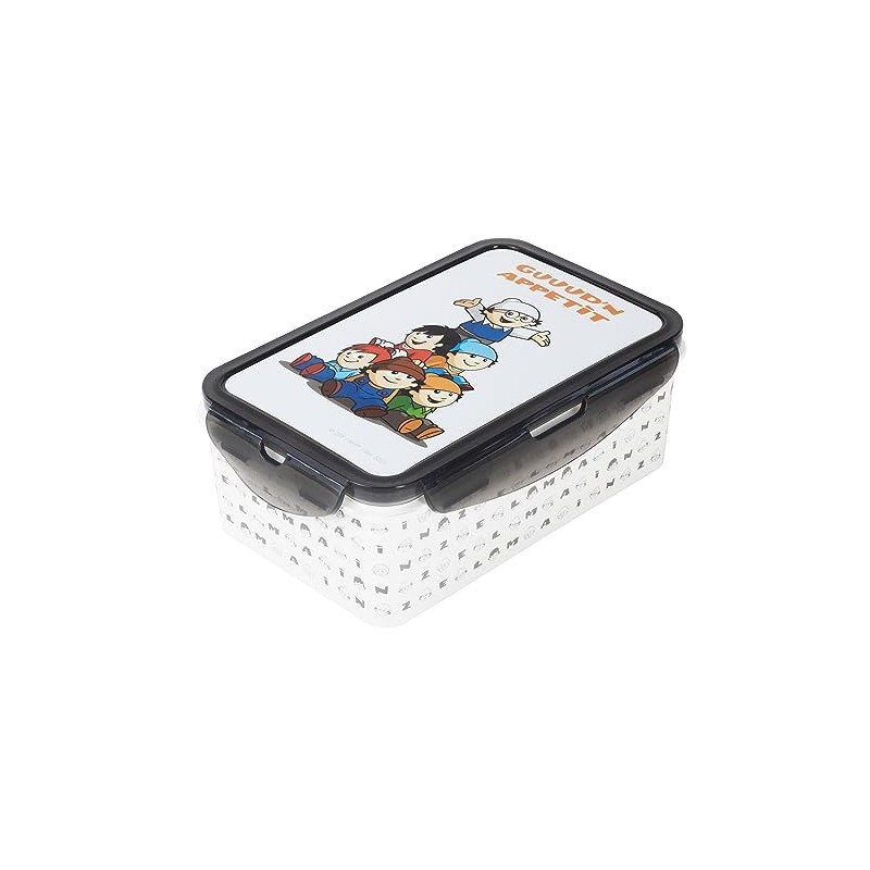 P:os Mainzelmännchen 34995 Lunch Box for Children with 2 Removable