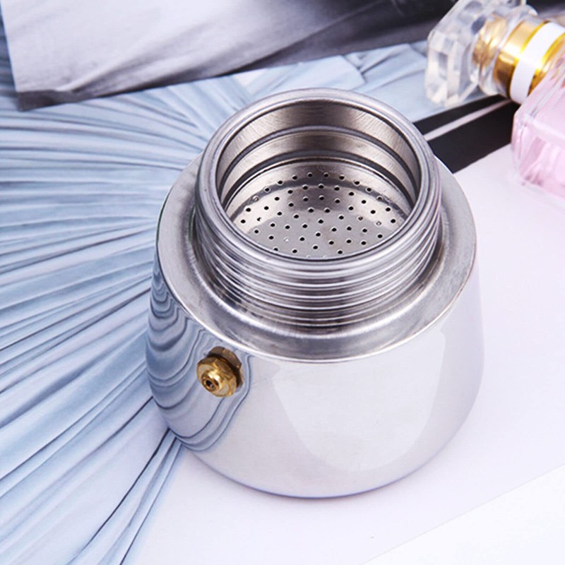 Xuthusman 200ml/300ml/450ml Mocha Coffee Pot+Electric Stove Espresso Coffee Maker Stainless