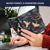 Taja Password Keeper Book with Alphabetical Tabs, Small Password Books