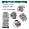 30 Pcs Finger Covers for Cuts, Finger Protector Reusable Anti-Cut