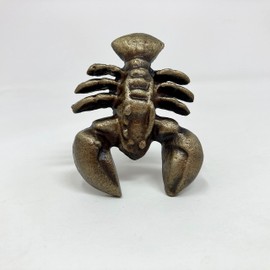Antique Bronze Sea-Life Marine Nautical Drawer Knobs, Bathroom, Cupboards, Dresser (2. Lobster)