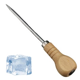 180mm (7") Bradawl Tool with Wooden Handle - Versatile Awl Tool Tailor Sew Tip Needle Sewing Pricker for Wood, Leather, and Crafting