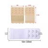 Unbranded 4Pcs Adjustable Bra Extender 2/3/4 Hooks with Elastic Extension