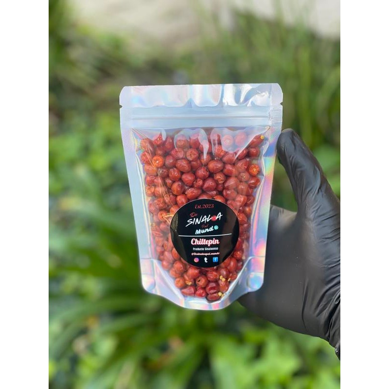 Chiltepin Pepper Dried Chilli - Weight: 1.8oz - One Bag