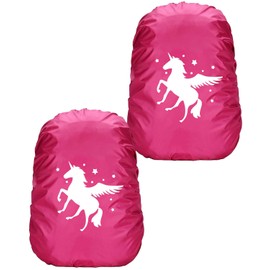 KGDUYC School Bag Rain Cover, Rain Cover for Backpack Cover, Reflector, School Bag, Rain Cover, Rain Cover, Backpack for Step Backpack Protection, Outdoor Hiking