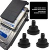 Create idea 12PCS 3.5 Inches Hard Drive Screw with Rubber