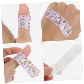 TOVINANNA 120pcs Adorable Boys and Girls Bandages Breathable Wound Patches Wound Care for Outdoor Activities