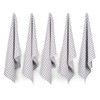 DaWo Set of 5 tea towels / kitchen towels made