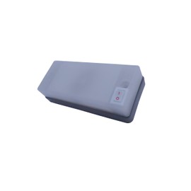 Matel Service White LED Interior Light Cabin and Cargo Area Lighting with On/Off - Switch 12V 24V for Truck Car Bus Camper