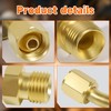 Acetylene Propane Hose Adaptors and Oxygen Hose Coupler Connect Size