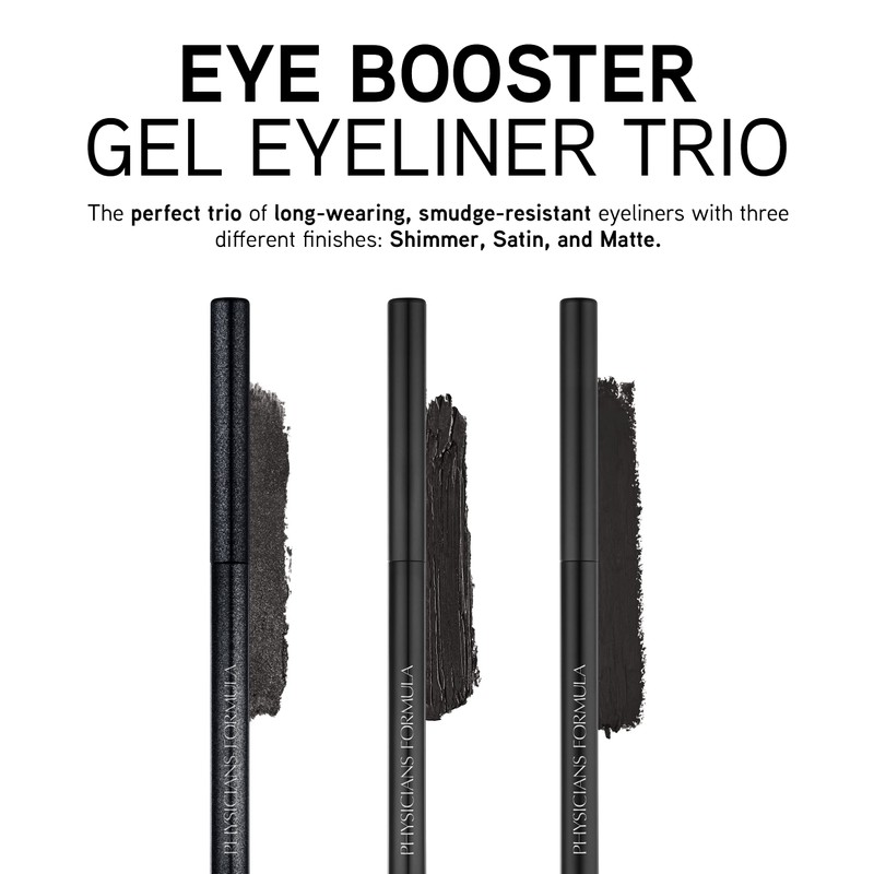 Physicians Formula Eye Booster Gel Black Eyeliner Set of 3,