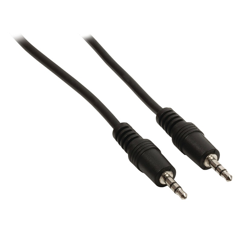 Valueline 1m 3.5mm Male to 3.5mm Male Jack Stereo Audio