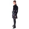 PUREWONDER Velvet Dress with Collar dr20, black