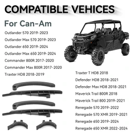 2x Cam Timing Chain Guide Kit for Can-Am Outlander Commander Renegade Maverick 1000 Defender Traxter HD9 HD10 420236583 420236351 420436017