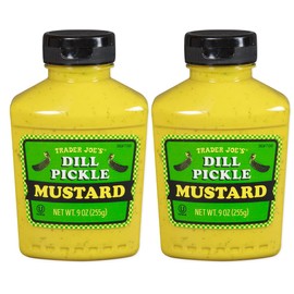 Trader Joe's Dill Pickle Mustard, 9 oz (Pack of 2)