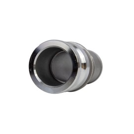 Quafwia 2pc Aluminum Camlock Fittings part E, Cam & GrooveHose Fittings -2 inch Male Adapter & Coupling