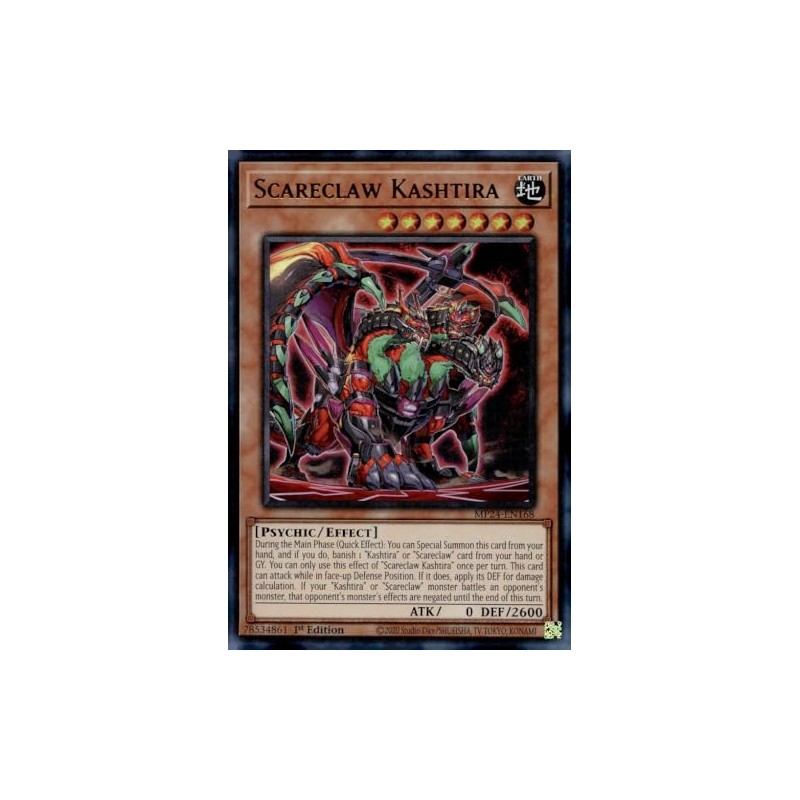 Scareclaw Kashtira - MP24-EN168 - Ultra Rare - 1st Edition