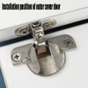 Face Frame Quiet Soft Close Cabinet Door Hinges 2Pcs with