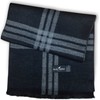 Livativ Bleu Nero Luxurious Winter Scarf for Men and Women