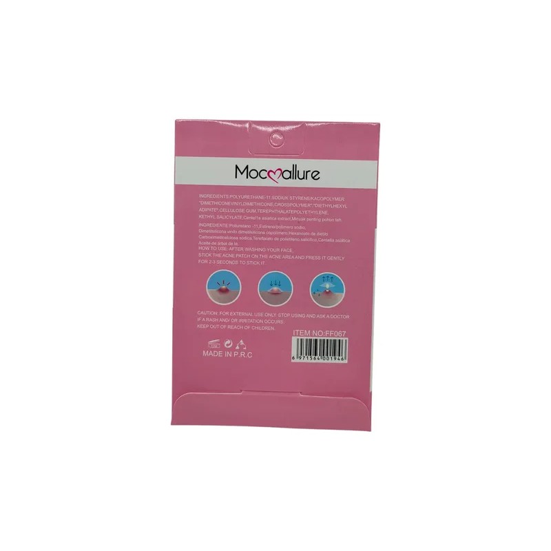 Paquete De 2 Parches Para Acné Invisibles Mocallure