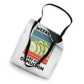 Vintage Oi Muchim Food Lover Weekends Are For Oi Muchim Tote Bag